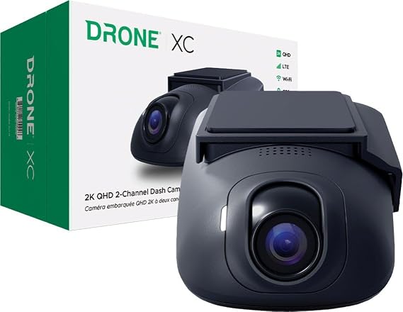 Drone XC 2K LTE/Wi-Fi/GPS Dash Camera with aftermarket Remote Start & Security Alarm System Integration