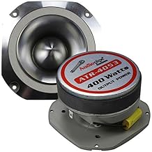 Audiopipe 1 Pair Super Tweeter 4" 400 Watts Car Stereo Bullet Diamond Chrome ATR-4053