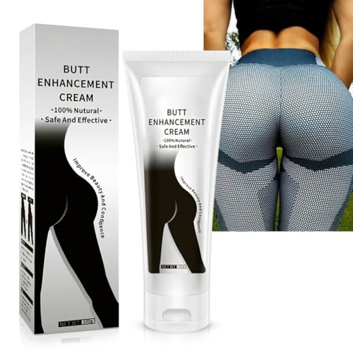 Butt Enhancement Cream, Buttocks Enlargement Enhancer Hip Butt Lifting, Improving Hip Sagging, Hip Dropping, Hip Grain Effective Butt Enlargement Massage Cream 100g