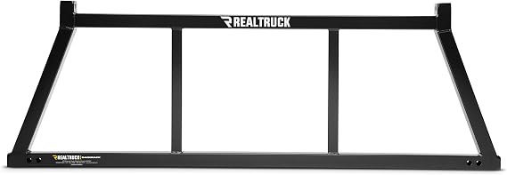 RealTruck BACKRACK Open Rack Frame Only | Black, No Drill | 14900 | Fits 2019-2025 Chevrolet/GMC Silverado/Sierra 1500; 2008-2019 & 2022-2025 Toyota Tundra; 2004-2025 Ford F-150 & Others