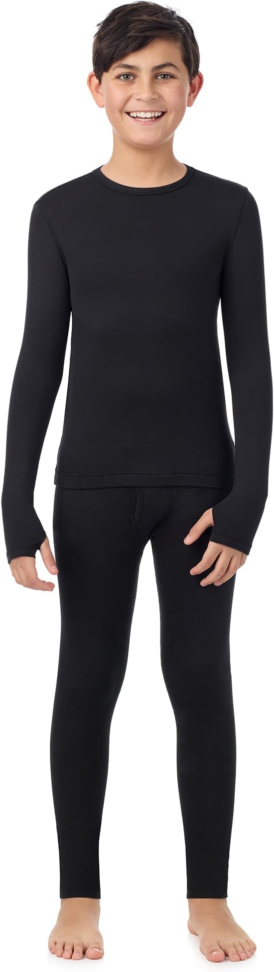 Cuddl Duds Heavyweight 2 Piece Sets Base Layer Thermal Underwear for Boys