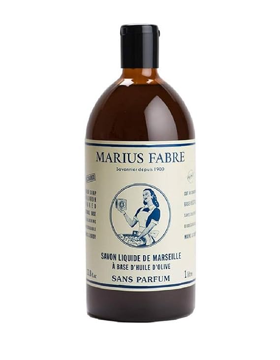 Marius Fabre Savon De Marseille Fragrance Free - 1L / 33.8 fl.oz