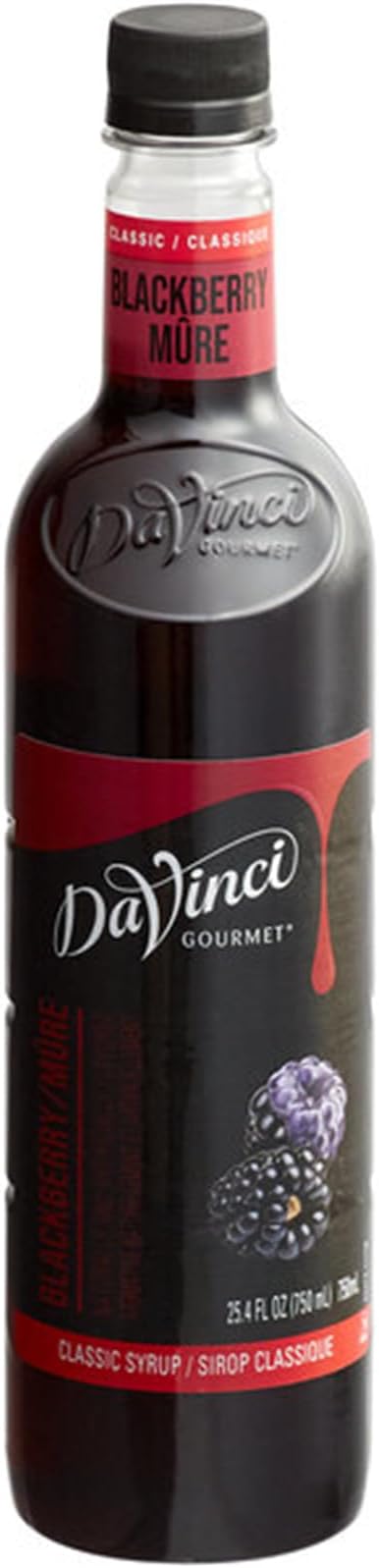 Gourmet Classic BlackBerry Flavoring/Fruit Syrup 750 mL WS-711SYP4BLKBY-NF