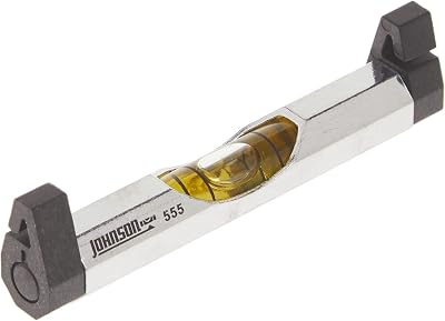 Johnson Level & Tool 555 Aluminum Line Level, 3, Silver, 1 Level