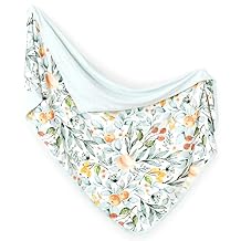 GRSSDER Baby Blankets Super Soft Stretchy Jersey Knit Swaddle Blanket for Girls and Boys, Double Layer Reversible Receiving Blankets 34 x 44, Extra Large for Swaddling, Cute Fruit Pattern