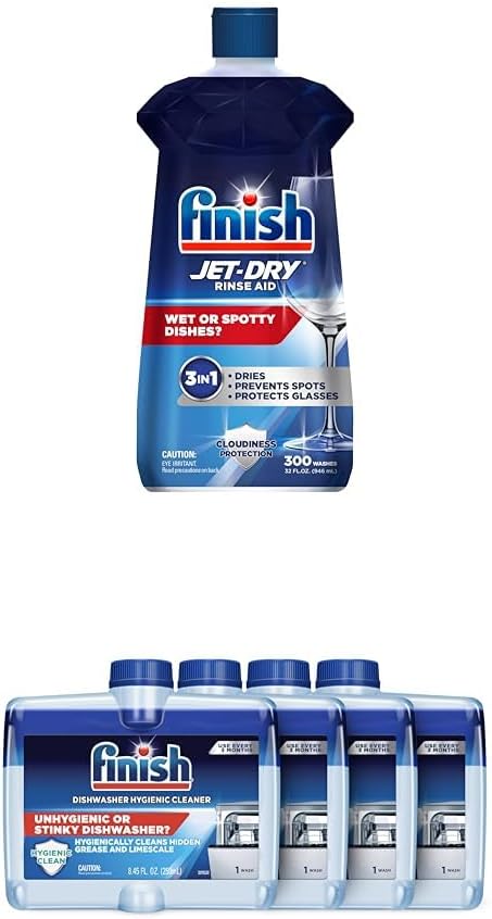 Finish Additives 32 oz. Rinse Aid & Finish Additives 4x8.45 oz. Machine Cleaner