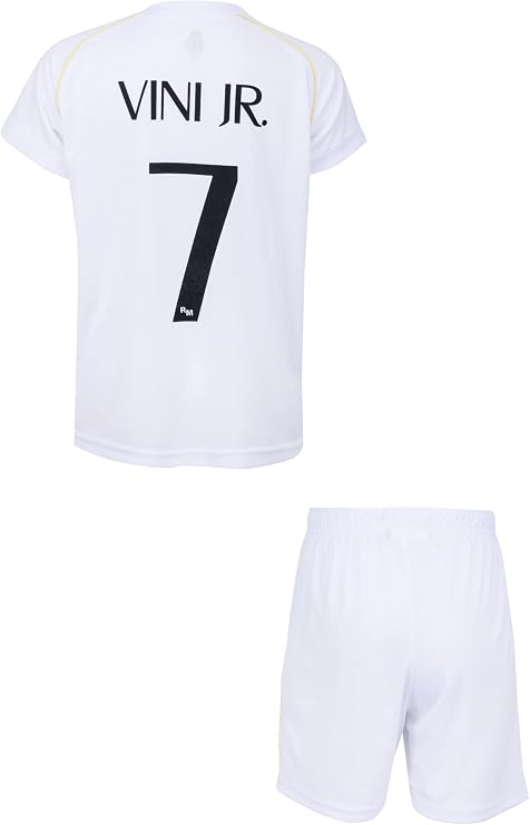 Real Madrid Real Vinicius Junior Football Jersey Set – Official Collection