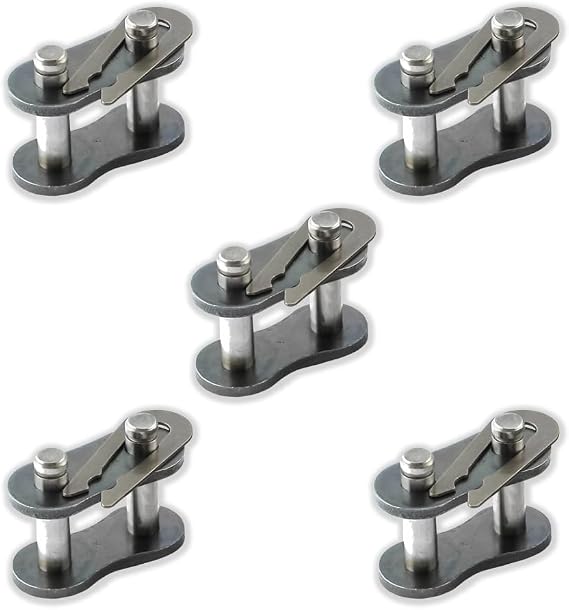 #41 Roller Chain Connecting Links (5 Pack) Carbon Steel