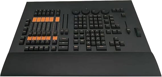 DMX 512 Console, Dj Light Controller, Professional Lighting Mixing Board Console, Ma2 Command Wing Console, Dmx512 Controller for Editing Program of Stage Lighting Runing.