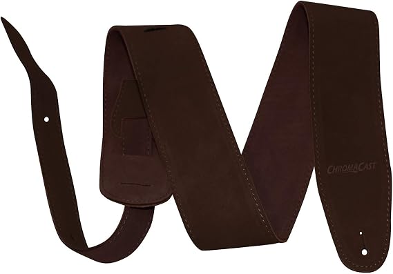 ChromaCast Chocolate Suede Guitar Strap
