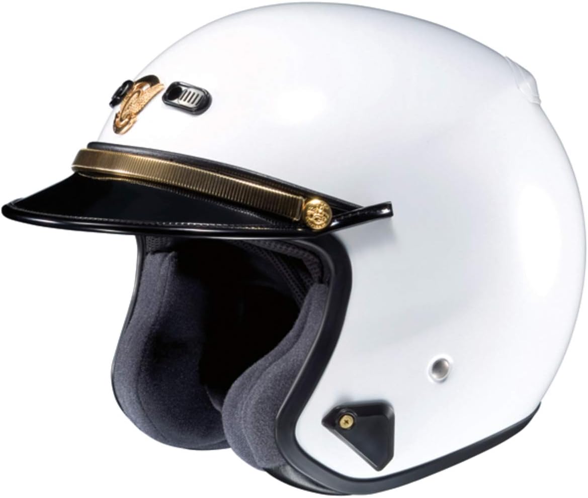 Shoei RJ Platinum-R LE Adult Cruiser Motorcycle Helmet - WhiteX-Large