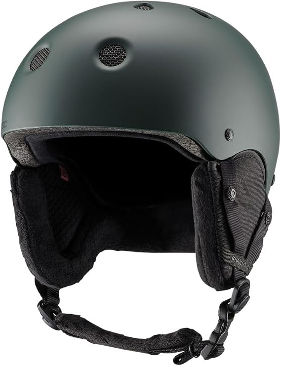 Pro-Tec Classic Certified Snow Helmet, Ideal for Snowboarding and Skiing, Also Certified for Skateboarding and Cycling, Medium, Matte Fir