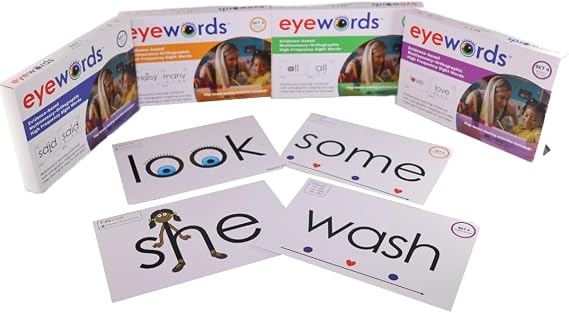 Multisensory-Orthographic High Frequency Teaching Cards Bundle, Sets 1-4, Words 1-200