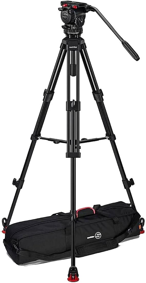 Sachtler FSB 8 MK II Fluid Head with 75/2 Aluminum Tripod and Mid-Level Spreader