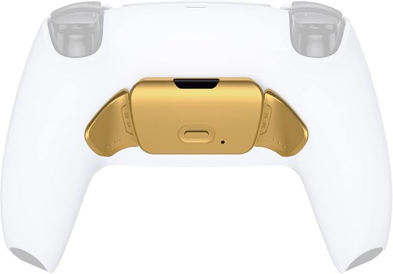 Gold Real Metal Buttons (RMB) Version K1 K2 Buttons Housing & Remap PCB Board for PS5 Controller eXtremeRate Rise Remap Kit NOT Included The Controller & Flex Cables and Other Rise Accessories