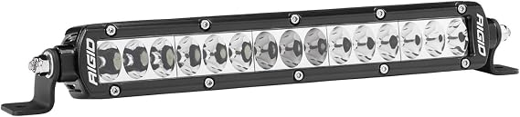 Rigid Single Row SR-Series PRO 10" Driving Optics LED Light BAR (1 Light Included)