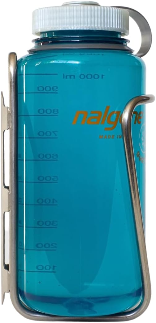 Widefoot LiterCage - Stainless Steel Bottle Cage for Large Bottles - Made in the USA (Polished)
