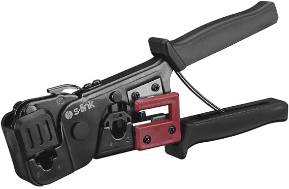 S-Link SL-376E Yüksek Kalite RJ-45/11 İkili Pense