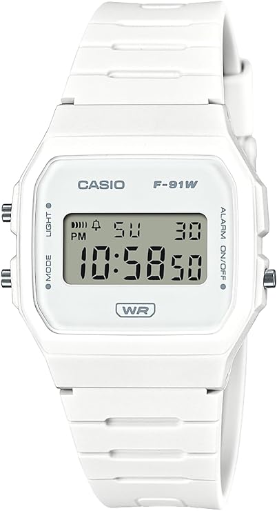 Casio Watch Casio Classic Domestic Regular ProductBiomass Plastic Adopted F-91WB, white