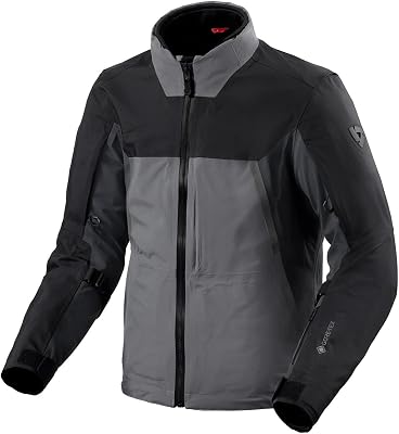 REVIT! Mens Echelon GTX Adventure Touring Motorcycle Jacket GreyBlack - 3X-Large