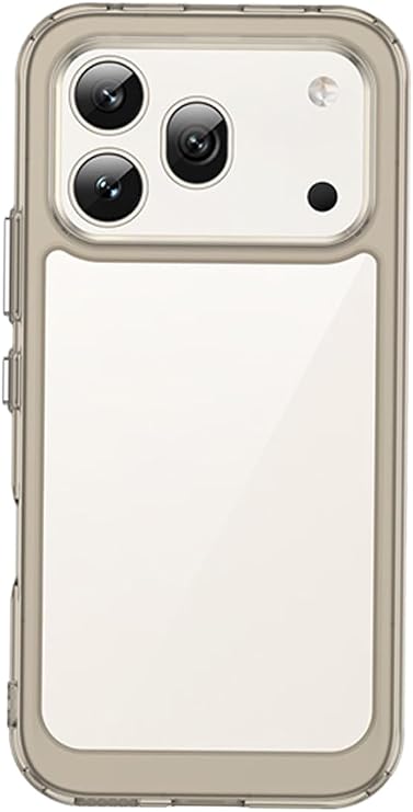 Case for Honor 600 Pro Phone TPU - Precise Cutouts 6.57 Inch,Newly Upgraded Material,Protective While Retaining Original Device Beauty,Clear Gray