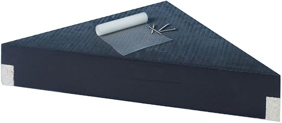 Wedi Pre-Sloped Waterproof Extruded Polystyrene Shower Bench Seat M 19"x19"