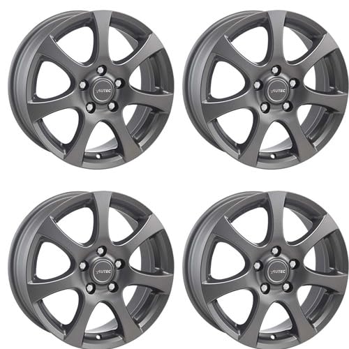 4x AUTEC alloy rims ZENIT 5.5x14 ET38 4x100 Anthrazit matt compatible with Skoda Felicia Citigo