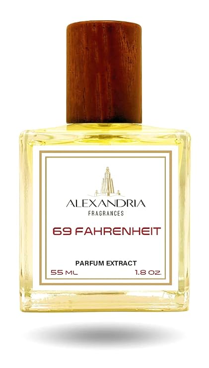 Alexandria Fragrances 69 Fahrenheit Perfume for Men - Long Lasting Citral & Coumarin Fragrances - Elegant 69 Fahrenheit Men Cologne for Daily Use Day & Night - Perfect for Any Event - 55ml