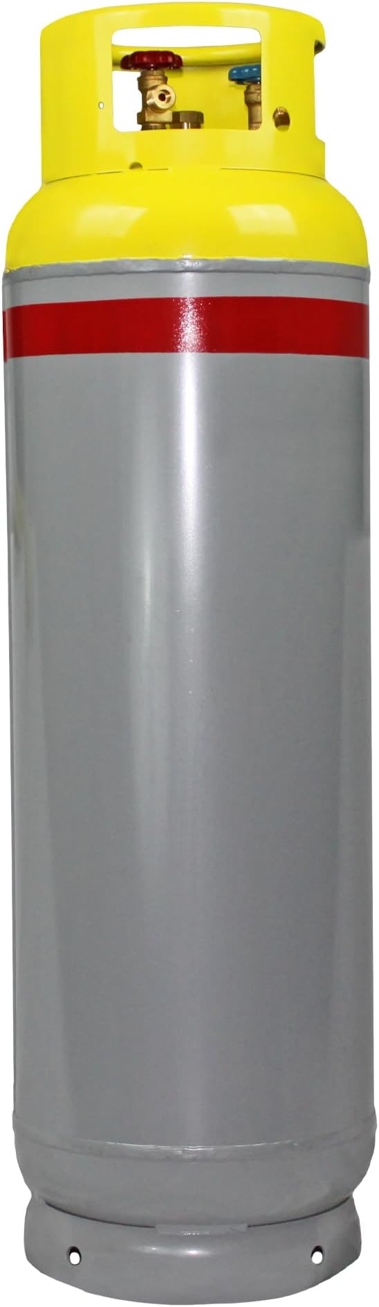 Flame King 239LB A2L Refrigerant Recovery Cylinder Tank, 400 PSI, Dual Valves for Liquid & Vapor, Heavy-Duty Steel, HVAC Recovery & Storage