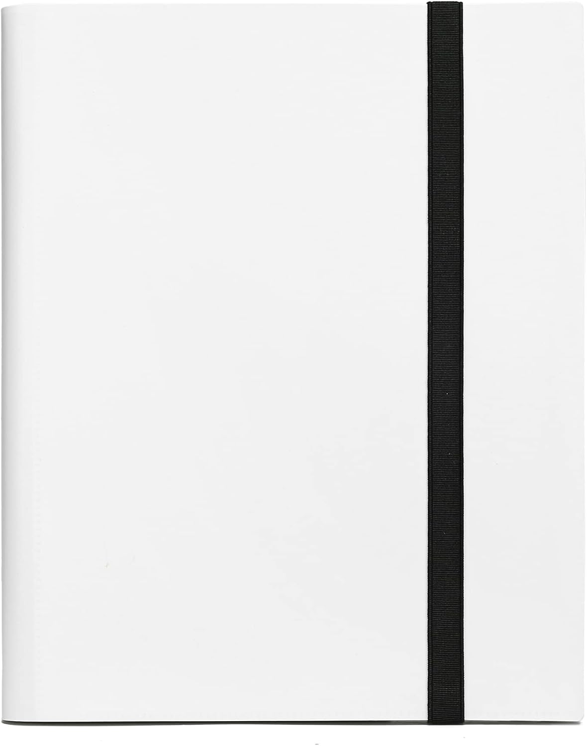 9-Pocket Card Binder with Sleeves, Fits 360 Cards, Side Loading Pocket Baseball Binder, Collector Album Folder for Sports CardsWhite
