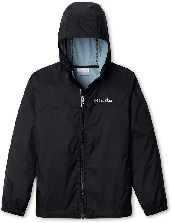 Columbia Toddler Boys Glennaker Rain Jacket, Black, 4T
