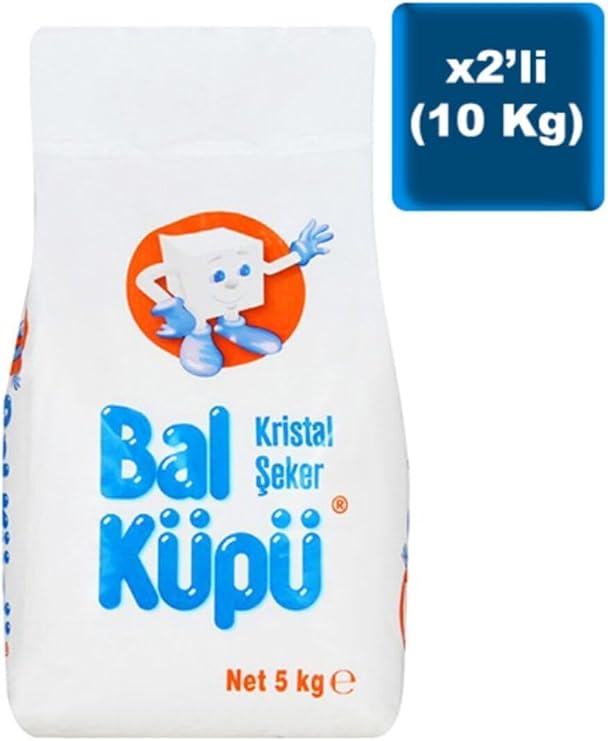 Balküpü Toz Şeker 5 Kg X 2 Adet
