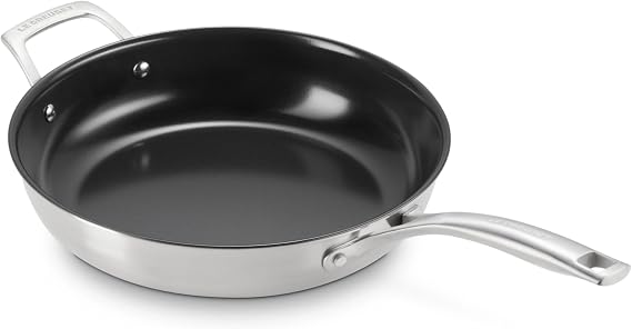 Le Creuset Essential Stainless Steel Non-Stick Frying Pan, 11"