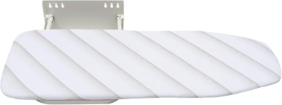 Wall Mounted Ironing Board, 180 Swivel Iron Board with Heat Resistant Cover, Table Folding Iron Board Space Saving for Home Laundry Room