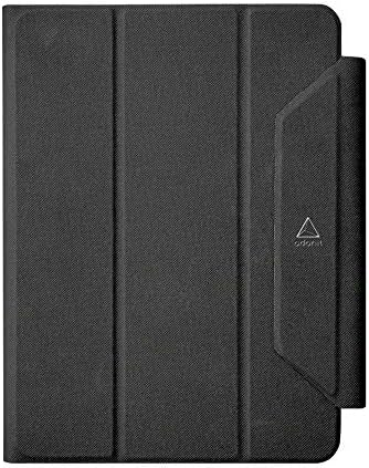 Adonit iPad 10.2 Case 2021 iPad 9th Generation  2020 iPad 8th Gen  2019 iPad 7th Gen Protective, Magnetic Stand Hard Shell, SleepWake Smart Cover Case with Pencil Holder for iPad 10.2 Inch -Black