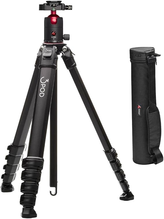 3Pod Wander 4-Section Aluminum Travel Tripod with B2 AB Series Ball Head