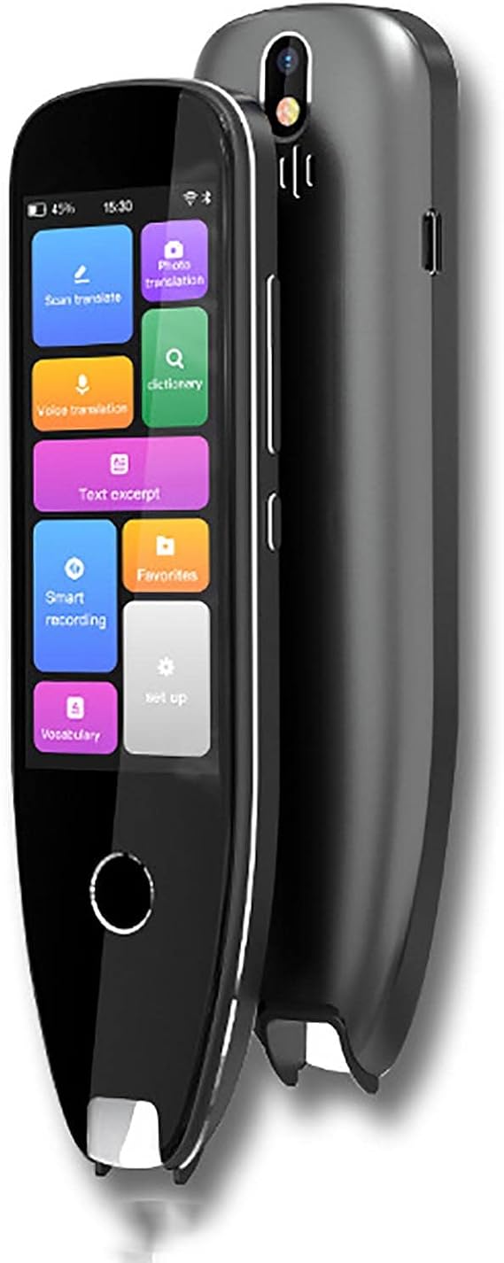 Portable Language Translator Device - Real Time Voice Translator Device, Instant Voice Translator Device Two Way, Multilingual Language Translation Device, Mobile Scanner Translator Decoration
