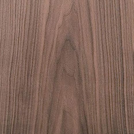 Edge Supply Walnut 24 x 96-inch Flat Cut, 3M Peel and Stick Wood Veneer Sheet Self-Adhesive Wood Veneer, A Grade, Smooth-Finished Versatile for Furniture Restoration, Cabinetry & DIY Use