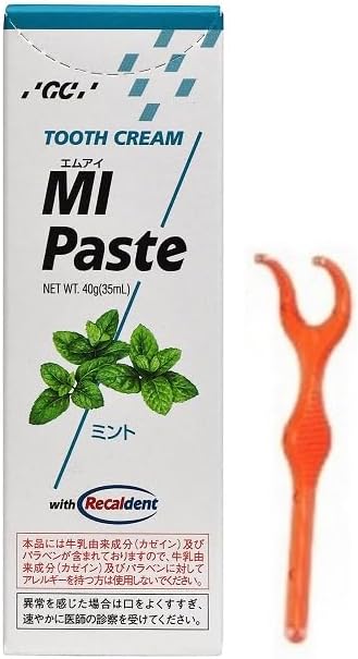 GC MI Paste Mint 1.4 oz 40 g x 1 + 1 Sampler Ultra Floss Small
