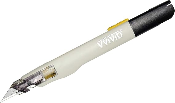 VViViD+ Premium Retractable Precision Balanced Multi-Use Utility Blade (1 piece)