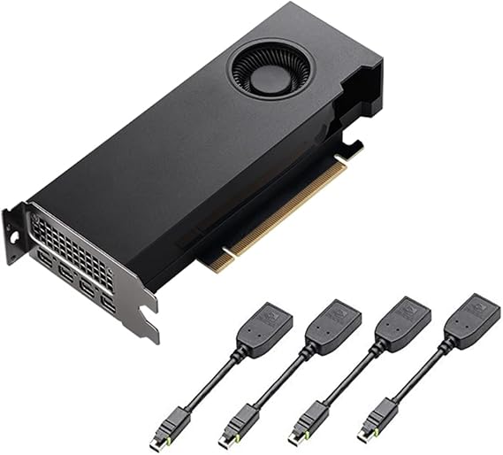 VISION COMPUTERS, INC. PNY RTX A2000 12GB Graphics Card - 12 GB GDDR6 ECC - Bulk Packaging and Accessories