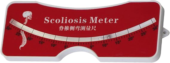 Scoliometer Meter Device With Bubble For Measuring Spinal Alignments Measure Spine