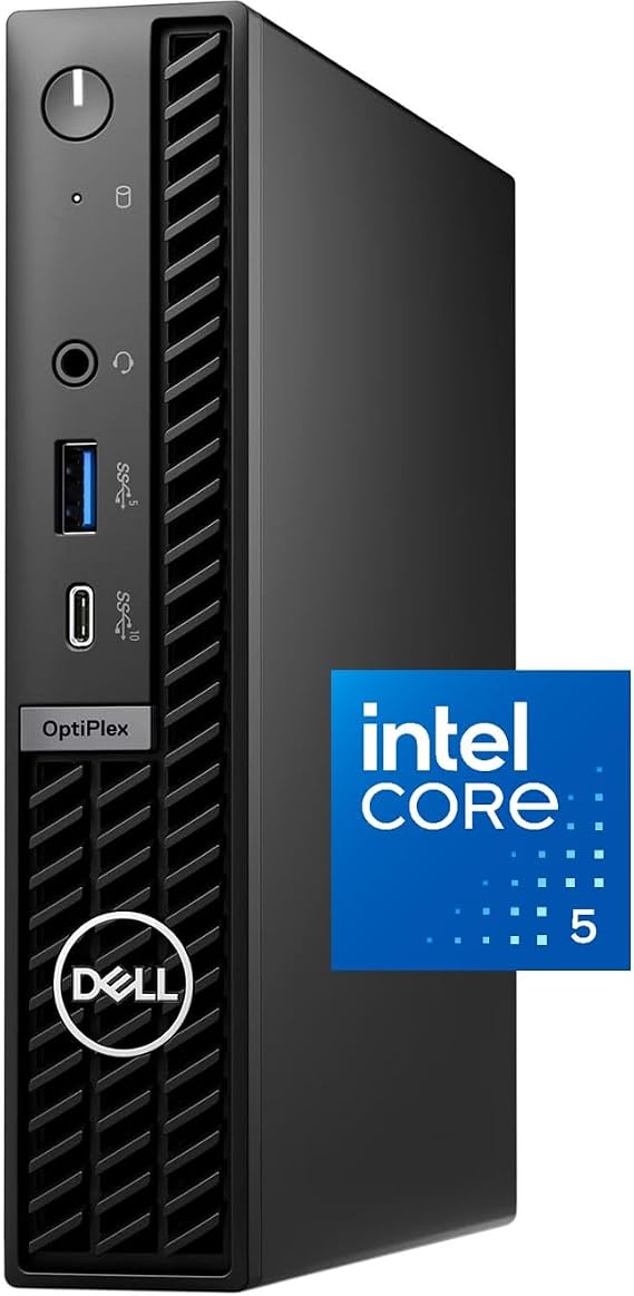Dell OptiPlex 7020 MFF Micro Form Factor Desktop Computer - 14th Gen Intel Core i5-14500T 14-Core up to 4.8 GHz, 16GB RAM, 512GB NVMe SSD, Intel UHD Graphics 770, Wi-Fi, HDMI, DP, Windows 11 Pro