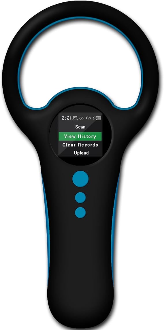 Smoostart Bluetooth Microchip Scanner FDX-B/EMID with MultiFunction OS