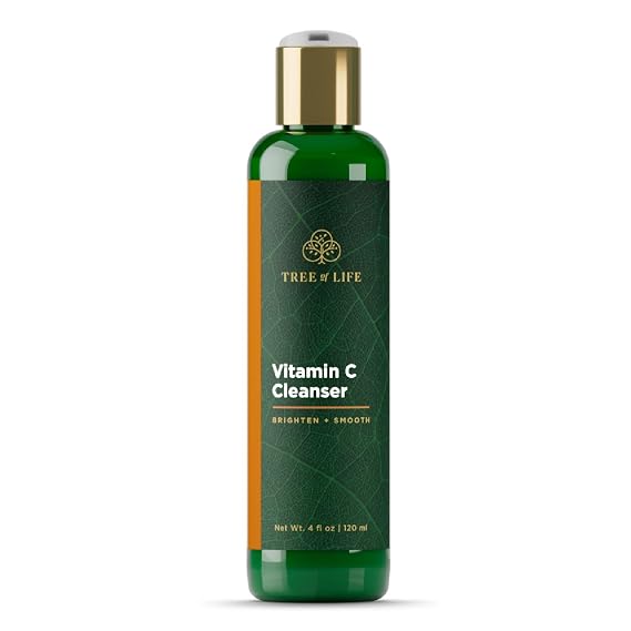 Tree of Life - Vitamin C Facial Cleanser - Brightening Face Care - 4 Fl Oz