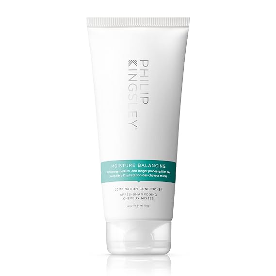 PHILIP KINGSLEY - Moisture Balancing Combination Conditioner - 6.76fl oz | Restore Your Hair's Shine, Softness and Hydration - Nourishing Hydration and Moisturizing for Dry Hair