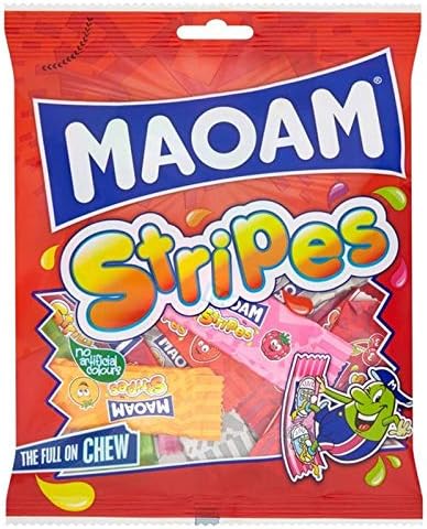 Maoam Stripes 5.0 oz 140 g - Maoam Stripes 4.9 oz 140 g Parallel import goods