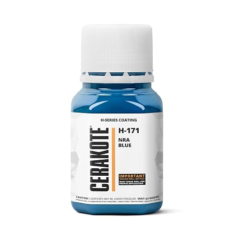 CERAKOTE H-Series Ceramic Coating, NRA Blue, 4 oz, H-171T