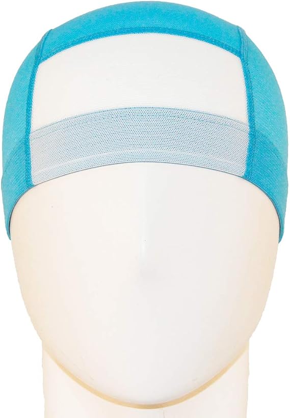 CNYE Japanese Mesh Swim Cap for Long Hair - Mens Womens Mesh Cap for Wigs Solid Color Swimming Caps - Light Weight High Resilience Strong Durable Breathable Swimming Caps