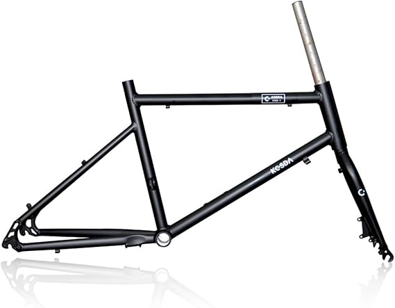 400mm Road Bike Rigid Frame Aluminum Alloy 20er BMX Quick Release Disc Brake Bikes Frame F100mm R 135mm For 451 Wheels